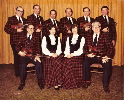  The Glengarry Strathspey and Reel Society in their early days