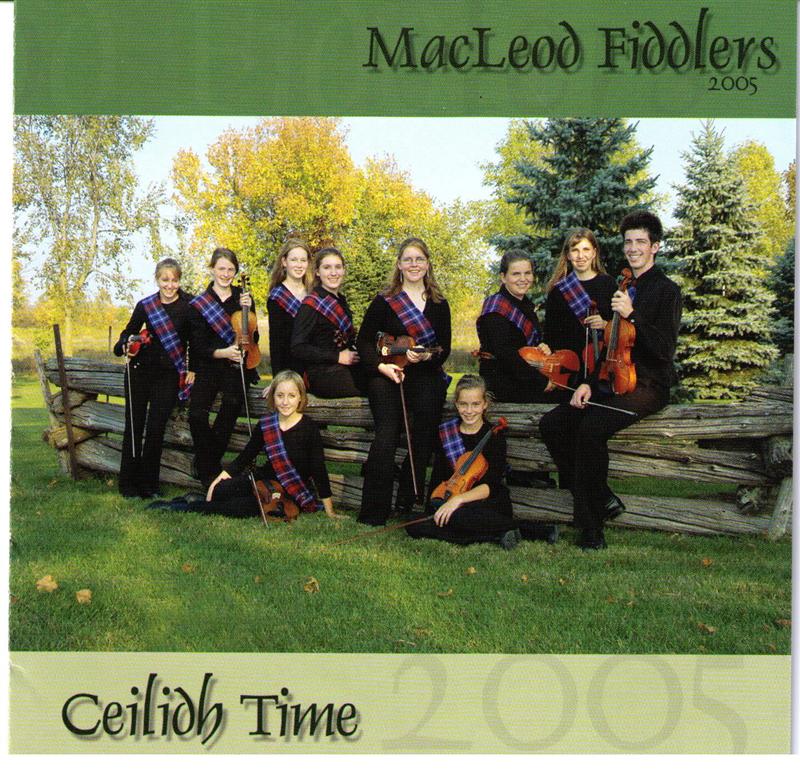 MacLeod Fiddlers: "Ceilidh Time" album cover