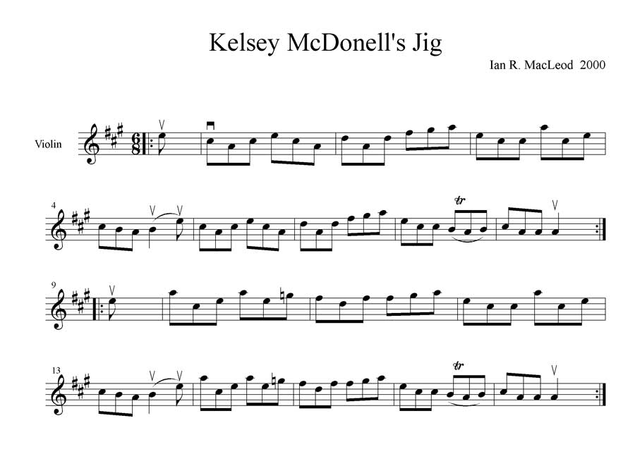 Kelsey McDonell’s Jig